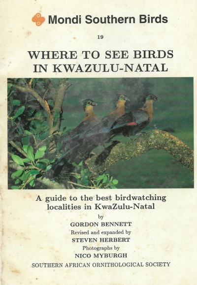 Cover of Where to See Birds in KwaZulu-Natal