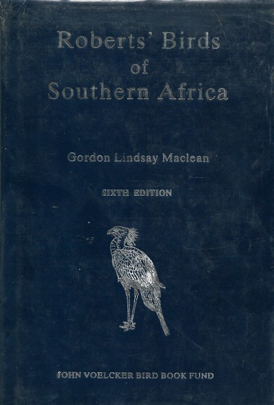 Cover of Roberts' Birds of Southern Africa - 6th Edition