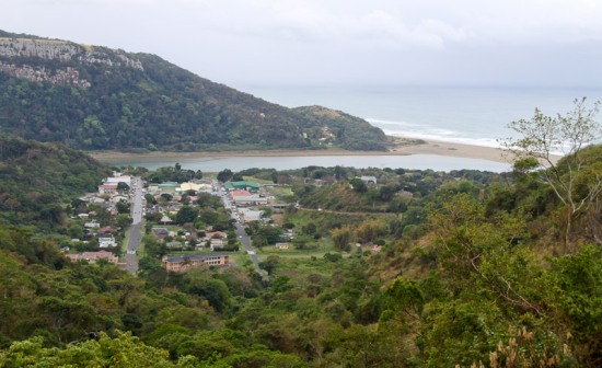 View over Port St. Johns