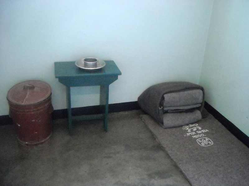 Nelson Mandela's cell on Robben Island