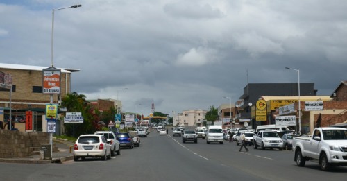 Busy street in KwaDukuza