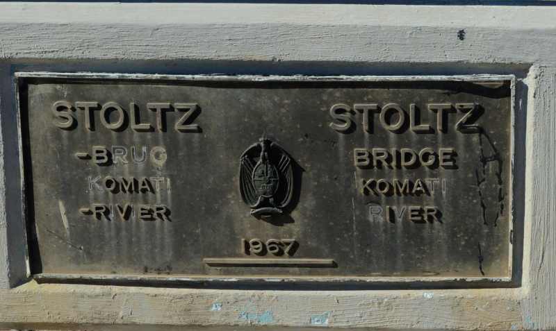Stoltz Bridge over the Komati River