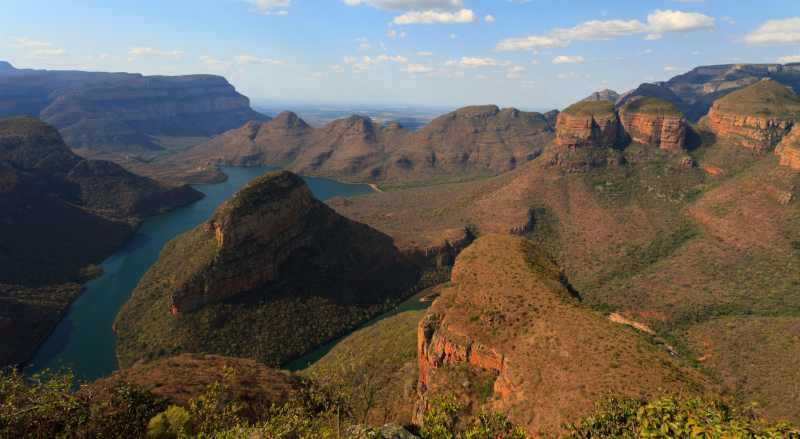 Blyde River Canyon is the second biggest canyon in Africa