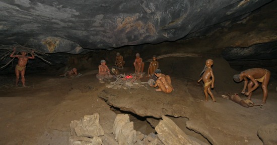 Cango Caves display