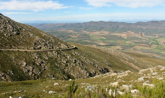 Looking south from Swartberg Pass
