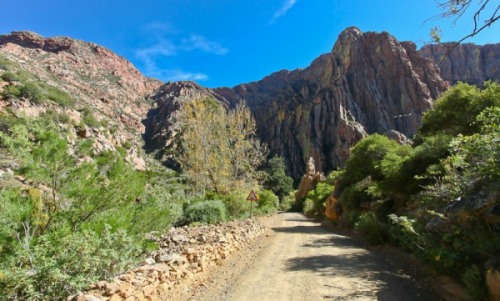 Northern end of Swartberg Pass