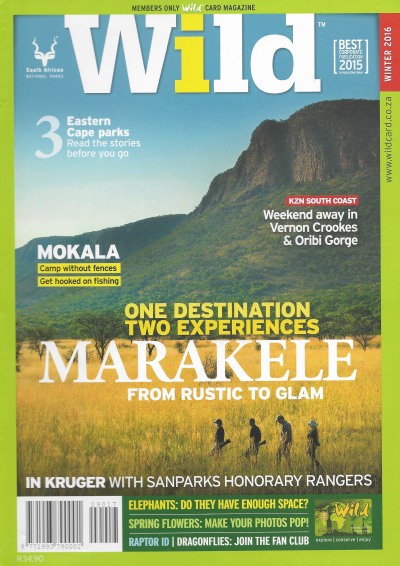Cover of Wild Magazine - Issue 35 - Winter 2016