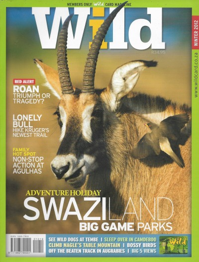 Cover of Wild Magazine - Issue 19 - Winter 2012
