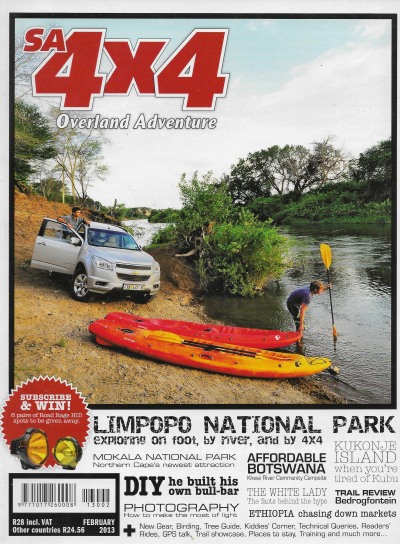 Cover of SA 4x4 Magazine - Volume 19 Number 3 - February 2013