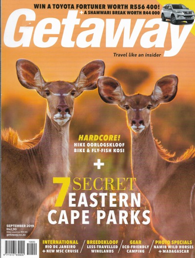 Cover of Getaway Magazine - Volume 31 Number 6 -September 2019