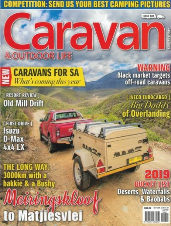 Cover of Caravan and Outdoor Life - Issue 682 - January 2019