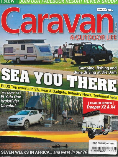 Cover of Caravan and Outdoor Life - Issue 674 - May 2018
