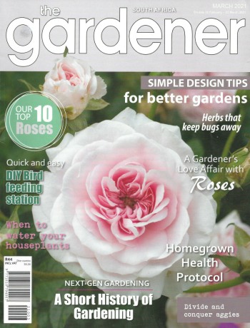 Cover of The Gardener South Africa Magazine - March 2021