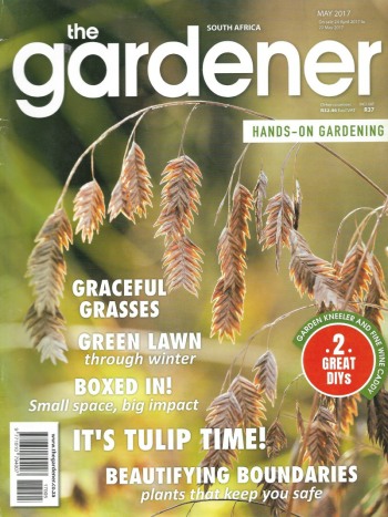 Cover of The Gardener South Africa Magazine - May 2017