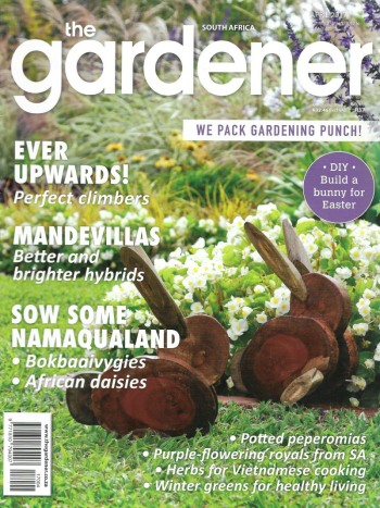 Cover of The Gardener South Africa Magazine - April 2017