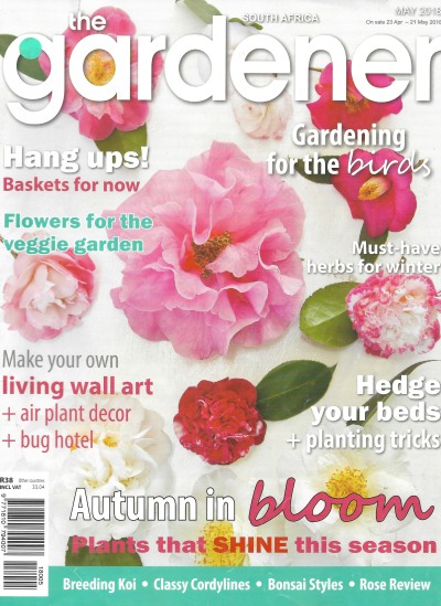 Cover of The Gardener South Africa Magazine - May 2018
