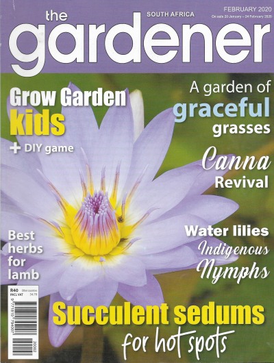 Cover of The Gardener South Africa Magazine - February 2020