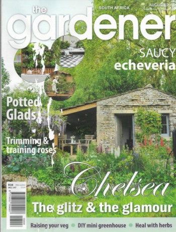 Cover of The Gardener South Africa Magazine - August 2018