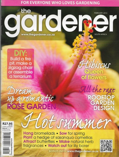 Cover of The Gardener South Africa Magazine - February 2013