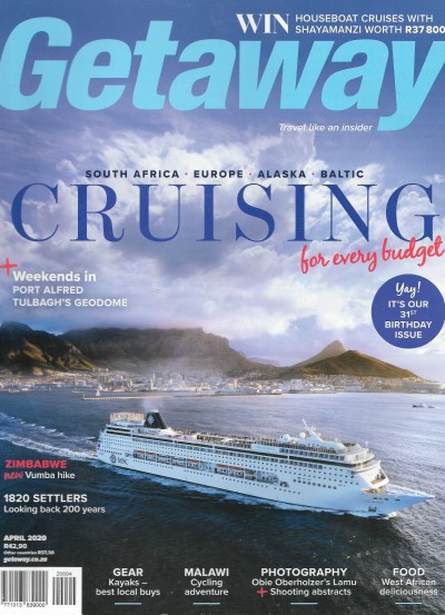 Cover of Getaway Magazine - Volume 32 Number 1