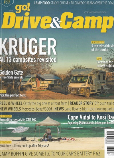 Cover of go! Drive & Camp Issue 39 - October/November 2020