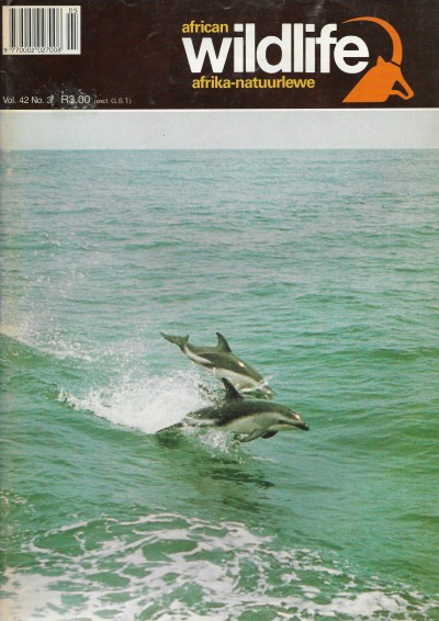 Cover of African Wildlife - Vol 42 No 3 - May/June 1988