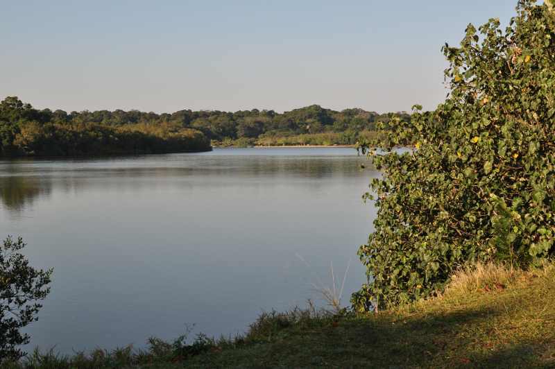 Looking across the Umlalazi Lagoon from the northern side