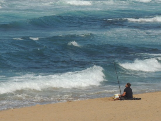 Brighton Beach fisherman, Durban