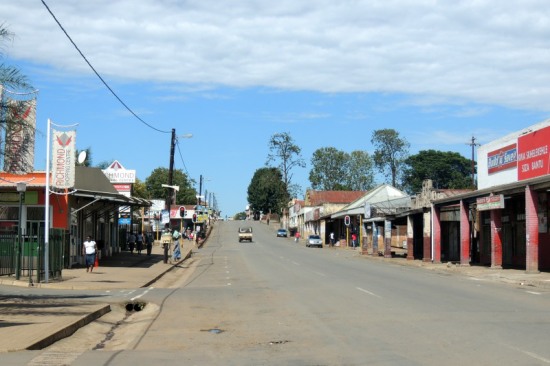 Main street of Richmond, KwaZulu-Natal