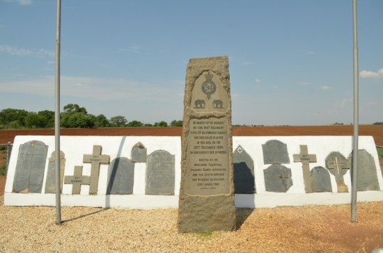 Monument to the British casualties