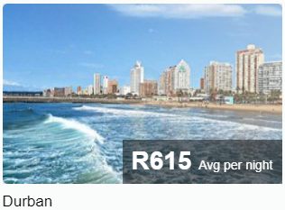 Durban has plenty of accommodation options available